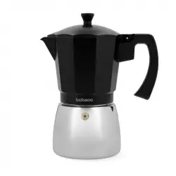 Bidasoa Tribeca Cafetera Italiana Aluminio Fundido Base Acero 9 Tazas