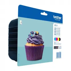 Brother LC-123 Pack de 4 Cartuchos de Tinta