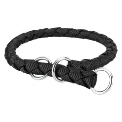Collar antitrones Trixie Cavo negro para perros - T/S-M: 35-41 cm perímetro de cuello, 12 mm de diámetro