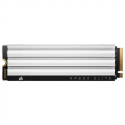 Corsair MP600 ELITE 1TB SSD PCIe Gen4 x4 NVMe M.2 para PS5 con Disipador Térmico Blanco