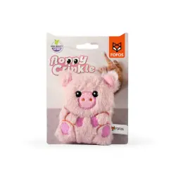Fofos Peluche cerdito para gatos - 8 cm x 2 cm x 11 cm