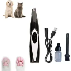 HausPets Minicortadora inalámbrica silenciosa perros, gatos, cara patas - Artículo 1