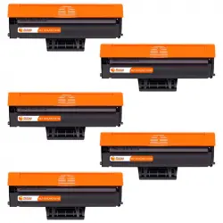 Pccom Essential Samsung MLT-D111l/MLT-D111S Tóner Compatible Negro Pack 5