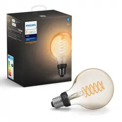 Philips Hue White Bombilla LED Inteligente G93 E27 7W Blanco Cálido