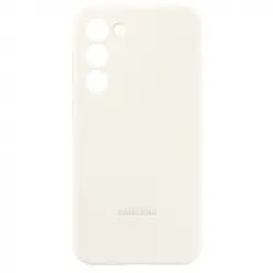 Samsung Silicone Case Funda de Silicona Crema para Galaxy S23 Plus