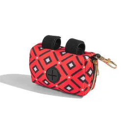 UAMLY Soporte para bolsas de excrementos de perro - rojo