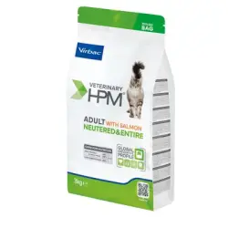 Virbac HPM Veterinary Pienso Salmón para gatos adultos - 3 kg