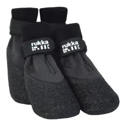 Zapatos calcetín Rukka, negros - Talla 2