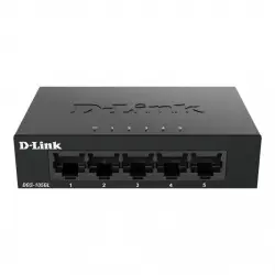 D-Link DGS-105GL Switch Gigabit Plug&Play Metálico 5 Puertos