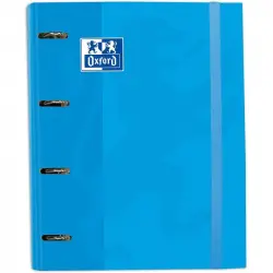 Oxford Classic EuropeanBinder Carpeblock Archivador con Recambio A4+ Turquesa