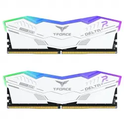 Team Group T-Force Delta Alpha DDR5 RGB 6000MHz PC5-48000 32GB 2x16GB CL38 Blanca AMD EXPO