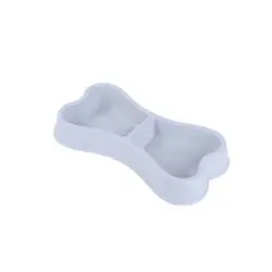 UAMLY Comederos dobles para mascotas - gris