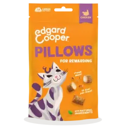 0.06 KG 60 g Edgard & Cooper Bocaditos Pillows Pollo para gatos