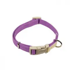 Collar Mac Leather Cotton Lila 20mm X 35-50cm