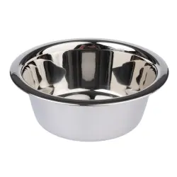 Comedero de acero inoxidable TIAKI Functional - 240 ml, 11,5 cm de diámetro