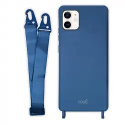 Cool Funda Colgante Azul para iPhone 12 Mini