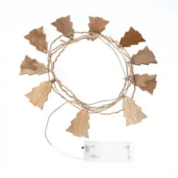 Efectoled Guirnalda De Luces Led Tirza Navidad Con Batería 2,2m