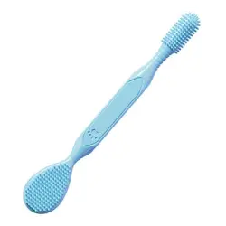 HausPets Cepillo de dientes de doble cabezal para perros y gatos, azul - Artículo 1