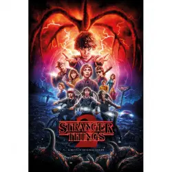 Pyramid Maxi Póster Stranger Things One Sheet Temporada 2 91.5x61cm
