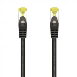 Aisens Cable de Red S/FTP RJ45 Cat.7 1m Negro