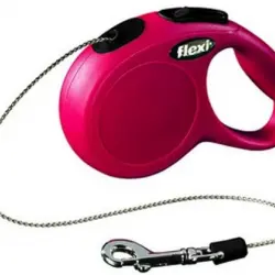 Flexi Correa New Classic Cordón XS para Gato Rojo