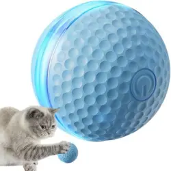 FurryFusion Bola eléctrica para gatos - Azul