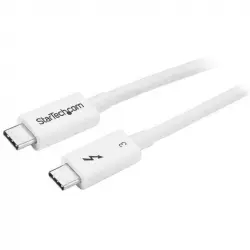 Startech TBLT34MM50CW Cable Thunderbolt 3 USB-C Macho/Macho 50cm Blanco