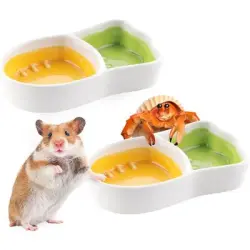 UAMLY Bebedero con forma de zanahoria para animales pequeños - 2 piezas