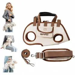 ZooVenture Bolso de hombro con arnés para perro - METRO
