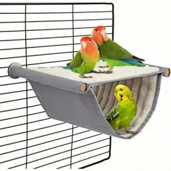 ZooVenture Hamaca práctica para pájaros pequeños - S