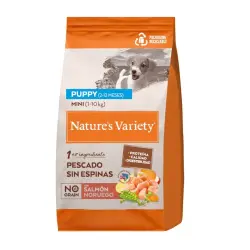 3 KG 3 kg Nature’s Variety No Grain Puppy Mini Salmón Noruego pienso para cachorros