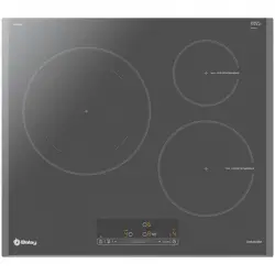 Balay 3EB965AU Placa de Inducción 3 Zonas Gris Antracita Biselada