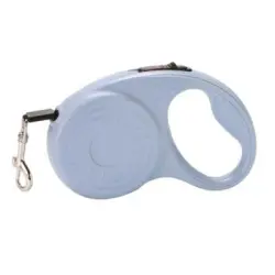 HausPets Correa retráctil 3M para perros/gatos, nailon antideslizante, gris - Artículo 1