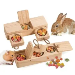IntiMeg s de madera para conejos y otros animales pequeños - Artículo 1