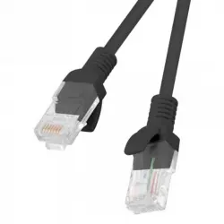 Lanberg Cable de Red RJ45 UTP Cat.5e 10m Negro