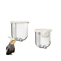 MCBOSON Comedero para pájaros de 330 ml - 1 artículo