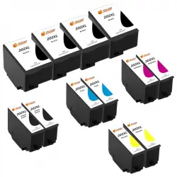 Pccom Essential Epson 202xl Cartucho Tinta Compatible Negro/cian/magenta/amarillo Pack 10