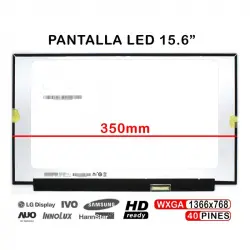 Portatilmovil Pantalla LED de 15.6" para Portátil B156XTK02.0 40 Pines
