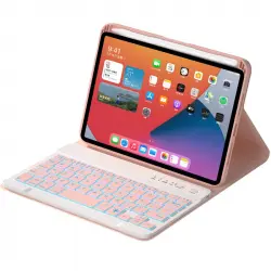 Royal Bailey HK006D Funda con Teclado Bluetooth para IPad Mini 6 Rosa