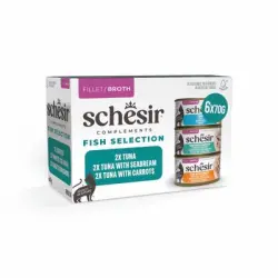 Schesir Complements en caldo 6 x 70 g - Pack mixto - Pack mixto (3 variedades)