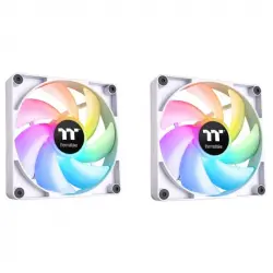 Thermaltake CT120 ARGB Sync PC Pack de 2 Ventiladores 120mm Blanco