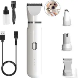 ZooVenture Cortapatas para mascotas - Cuchillas fijas, inalámbrico - Blanco