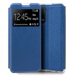 Cool Funda Flip Cover Liso Azul para Xiaomi Redmi Note 12 5G/Poco X5 5G