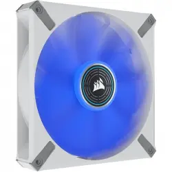Corsair ML140 LED ELITE Premium 140 mm Ventilador Blanco PWM Levitación Magnética LED Azul