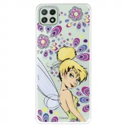 Funda Oficial de Disney Campanilla Flores Peter Pan para Samsung Galaxy A22 5G