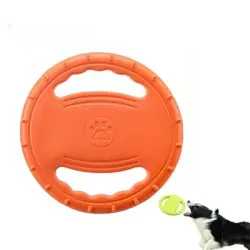 FurryFusion Disco volador para perros - Naranja
