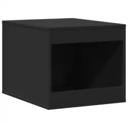 Mueble Arenero Para Gatos Madera Ingeniería Negro 47x59x42 Cm Vidaxl