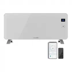 Universal Blue Cala Conta 5020W Panel Calefactor de Cristal Blanco WiFi 2000W