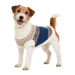 Freedog Jersey para Perros Scandi Snuggle Estilo Nórdico, 25 cm