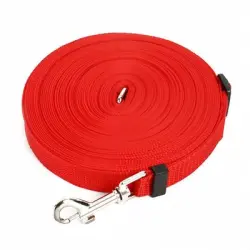 FurryFusion Correa de adiestramiento para perros - Rojo